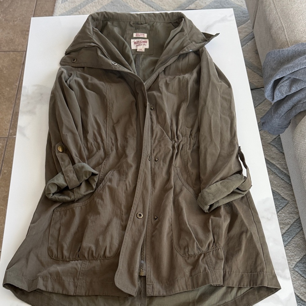 Mossimo Supply Co. Women's Olive Utility Jacket